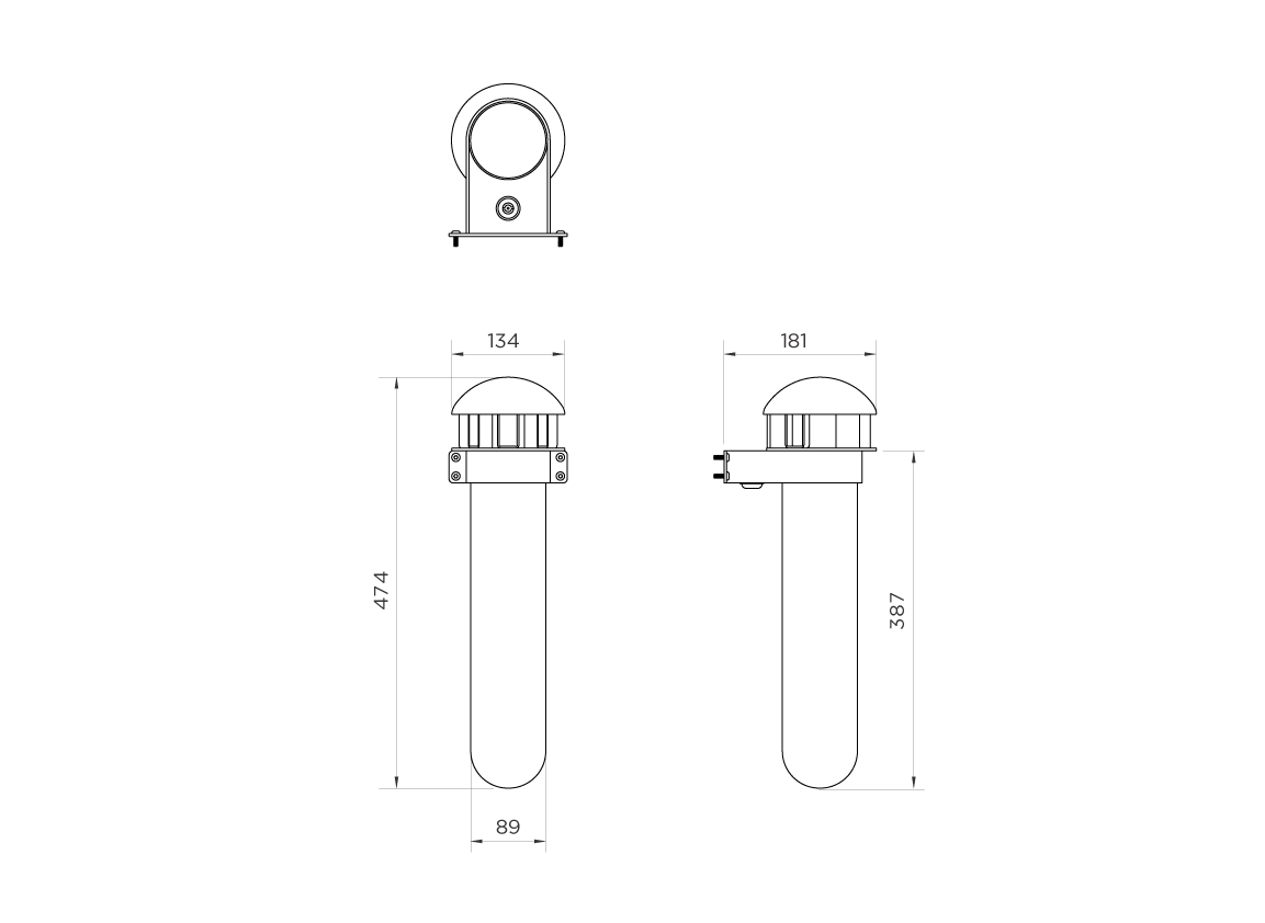 Información técnica Cenicero Bacco