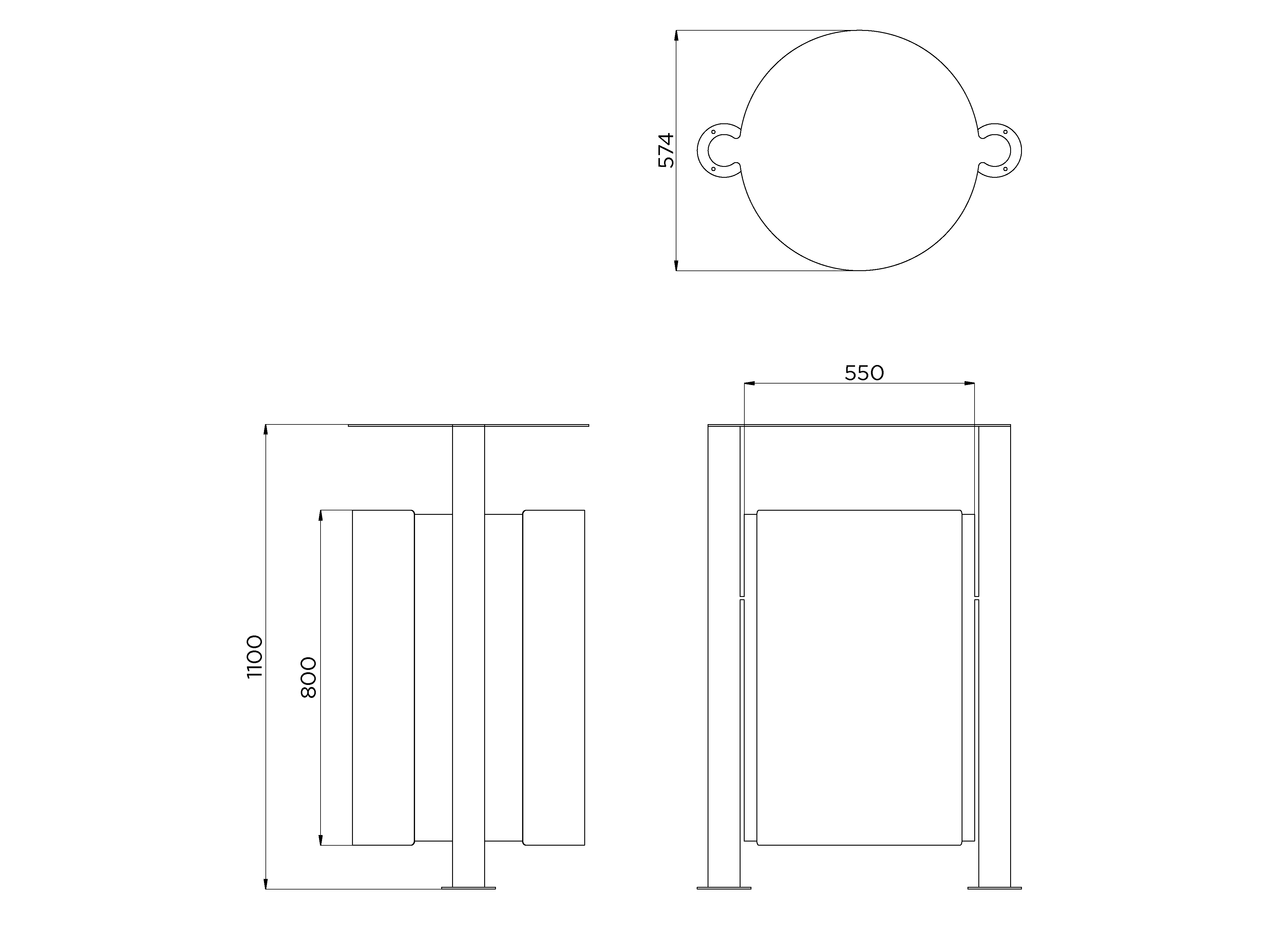 Información técnica Cesto AR2D2