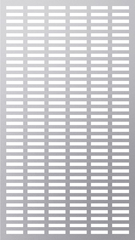Tajo recto fila