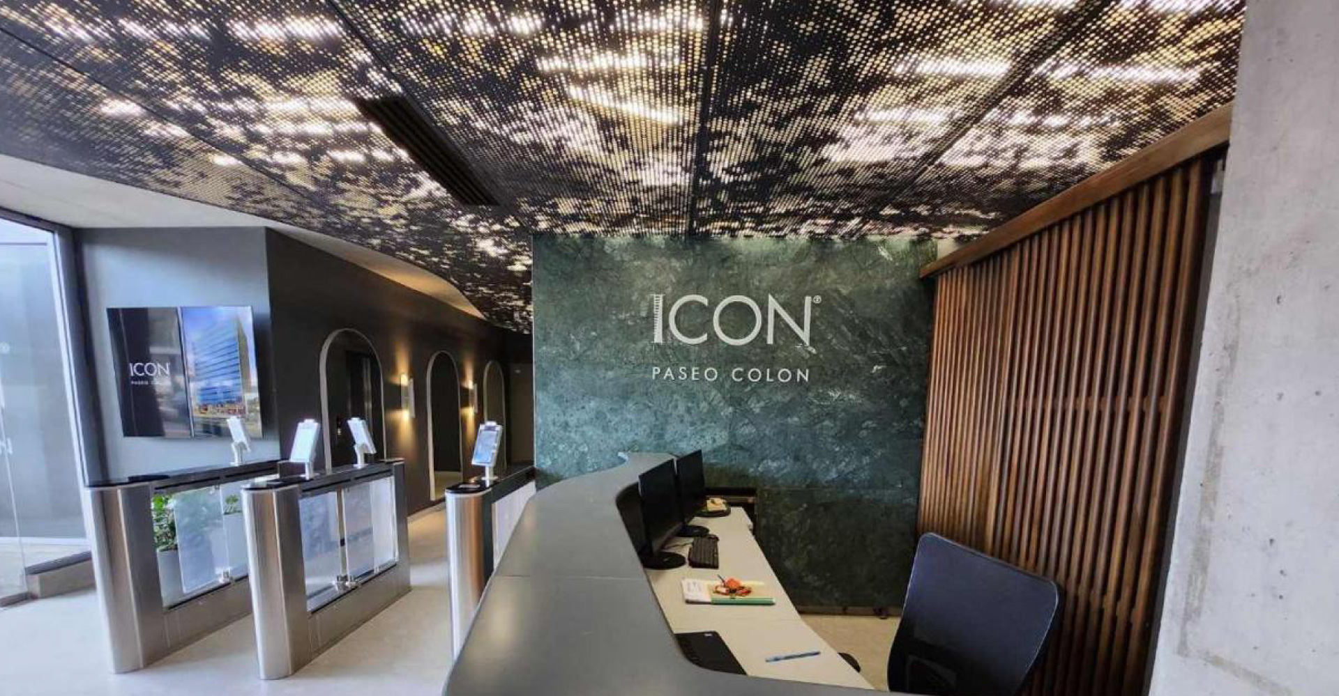 Cielorraso - Edificio Icon Paseo Colón